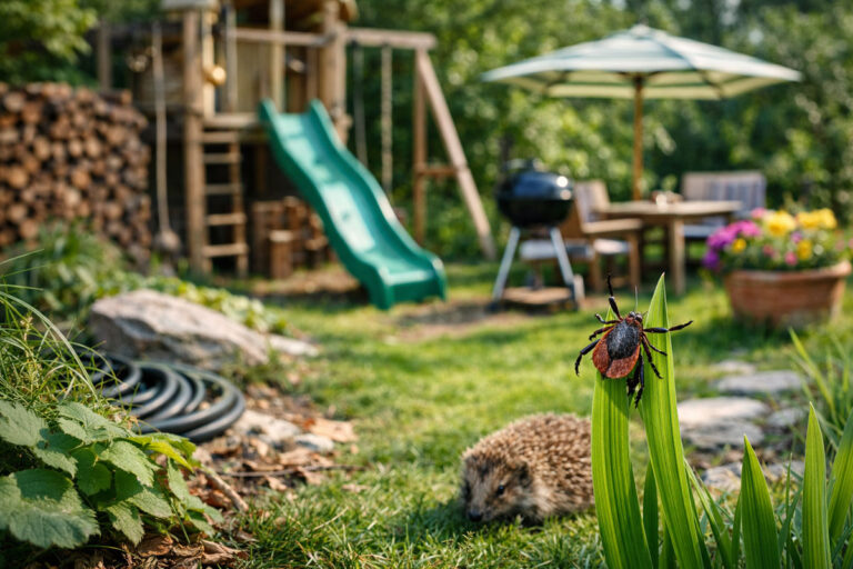 kleszcze na działce i w ogrodzie